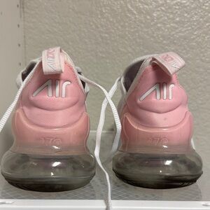 Nike Air Pink and White Sneakers